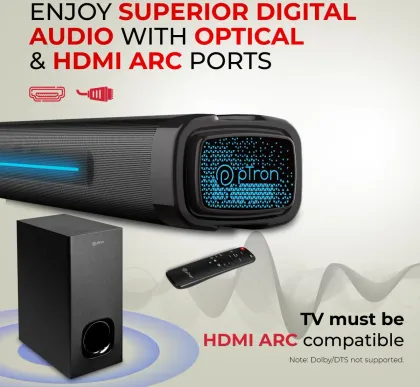 pTron Jazz Pro X1 240W Bluetooth Soundbar