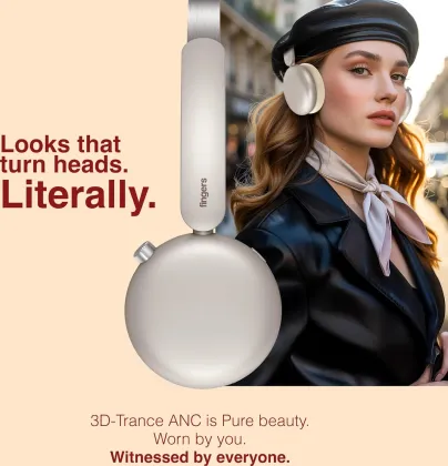 FINGERS 3D-Trance ANC Wireless Headphones