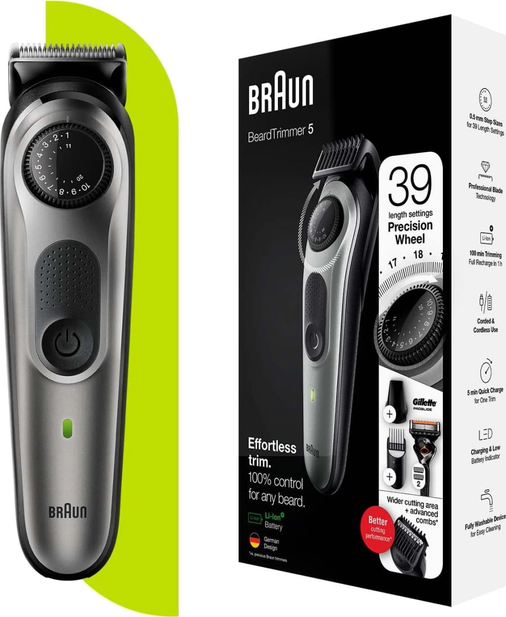 Braun BT5360 Trimmer Price in India 2024, Full Specs & Review | Smartprix