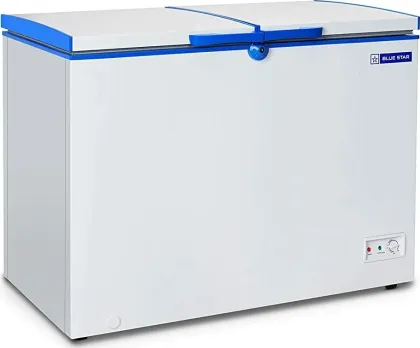 Blue Star CHFDD300DGSW 284 L Double Door Deep Freezer