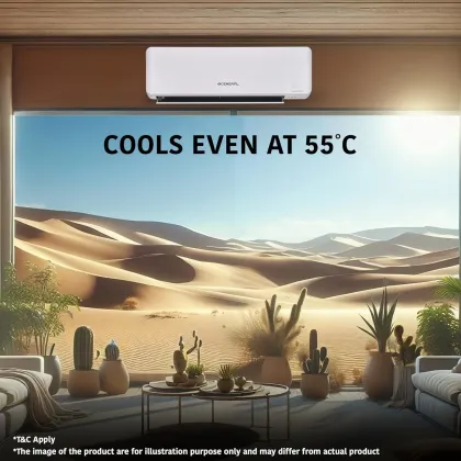 O General AOGG22CNWA-B 1.8 Ton 3 Star 2026 Inverter Split AC