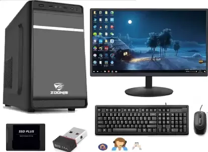 Zoonis MA-10 Desktop PC (2nd Gen Core i3/ 8 GB RAM/ 500 GB HDD/ 128 GB SSD/ Win 10) - image 2