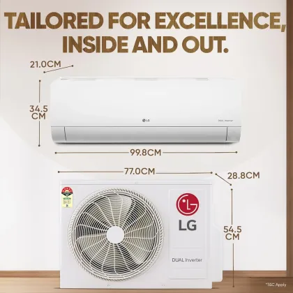 LG US-Q19YNZE1 1.5 Ton 5 Star 2025 Inverter Split AC