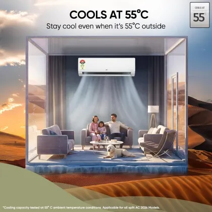 LG AS-Q14YNZE 1 Ton 5 Star 2026 Inverter Split AC