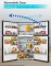 BLACK+DECKER BR2400JS 24 Cu Ft Double Door Refrigerator