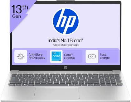 HP 15 2025 Laptop (13th Gen Core i3 / 16GB/ 512GB SSD/ Win11)
