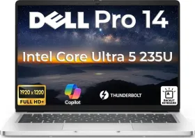 Dell Pro 14 PC14250 Laptop (Intel Core Ultra 5 235U/ 32GB/ 512GB SSD/ Win 11)