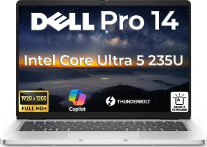 Dell Pro 14 PC14250 Laptop (Intel Core Ultra 5 235U/ 32GB/ 512GB SSD/ Win 11)