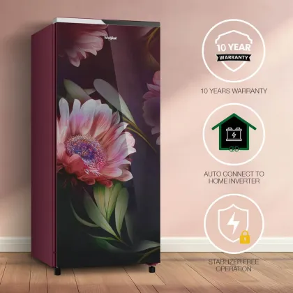 Whirlpool 215 IMPRO GD PRM 3S INV 192 L 3 Star Single Door Refrigerator