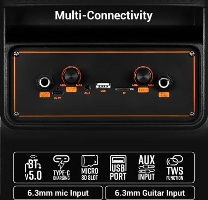 Zebronics Zeb-Bash 60W Bluetooth Speaker