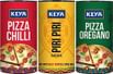 Keya International Sprinklers Combo | Italian Pizza Oregano x 1, 80 gm | Piri Piri x 1, 80 gm | Italian Pizza Chilli x 1, 70 gm | Pack of 3