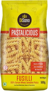 DiSano Pastalicious 100% Durum Wheat Fusilli Pasta, 500g