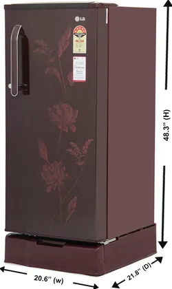 LG GL-205XFDE5 190 L Single Door Refrigerator