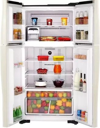 Hitachi R-W610PND4 563L Double Door Refrigerator