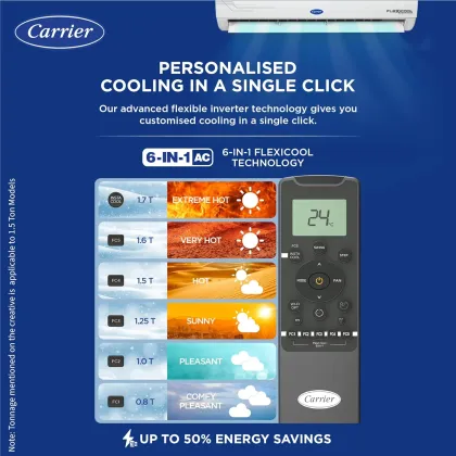 Carrier CAI24ES3R34F1 2 Ton 3 Star 2024 Inverter Split AC