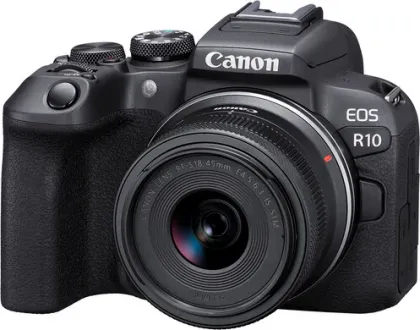 Canon EOS R10 Mirrorless Camera with 18-45mm Lens