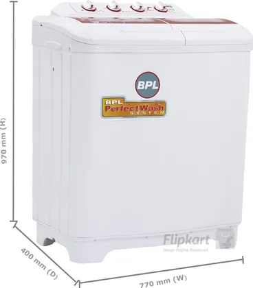 BPL BS75 7.5kg Semi Automatic Top Loading Washing Machine