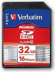 Verbatim 32GB SDHC Memory Card (Class 10)