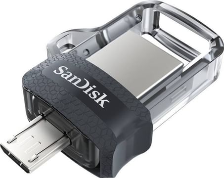SanDisk 16 GB Ultra Dual M3.0 Pen Drive (Black) | Lowest Online Price