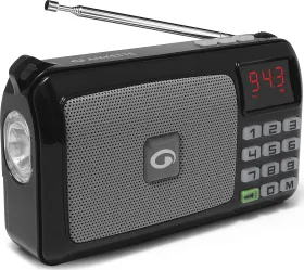 Amkette Pocket FM Radio Portable Multimedia Speaker