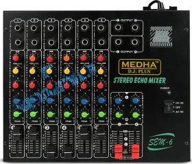 Medha SEM-6 6 Channel Analog Sound Mixer