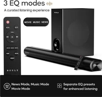 Boult Bassbox X180 180W Bluetooth Soundbar