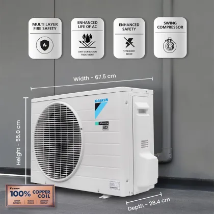 Daikin MTKU42UV16U 1.2 Ton 5 Star 2025 Inverter Split AC