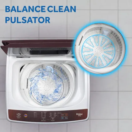Haier HWM80-AE 8 Kg Fully Automatic Top Load Washing Machine