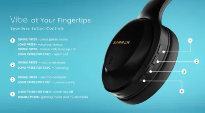 Hammer Vibe ENC Wireless Headphones