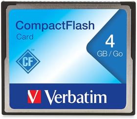 Verbatim Compact Flash 4 GB Class 4 4 MB/s Memory Card