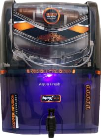 Aquafresh SmokeXCrux 14 L RO + UV + UF + TDS Control + UV in Tank + Copper Water Purifier