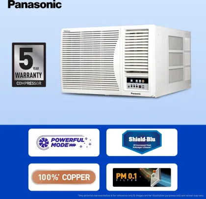 Panasonic CW-LN183BG 1.5 Ton 3 Star 2025 Inverter Window AC