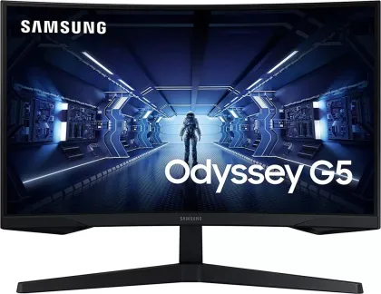 Samsung Odyssey G5 LC27G55TQ 27-inch WQHD Curved Gaming Monitor