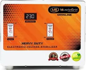 MuscleGrid 10KVA Double Phase Mainline Voltage Stabilizer