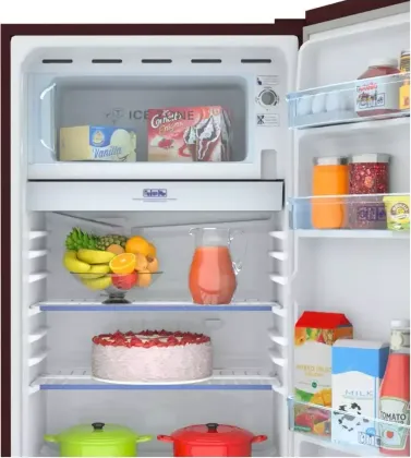 Haier HRD-1851BBR-P 165 L 2 Star Single Door Refrigerator