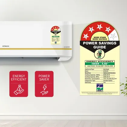 Hitachi RMRG422HFXO 1.8 Ton 4 Star 2024 Inverter Split AC