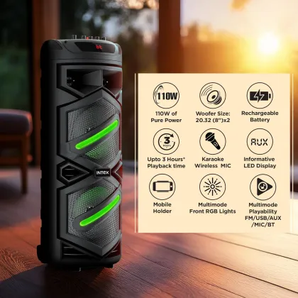 Intex Thriller 1100 110W Bluetooth Speaker