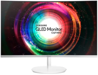 Samsung LC27H711QEWXXL 27-inch Curved QLED Monitor
