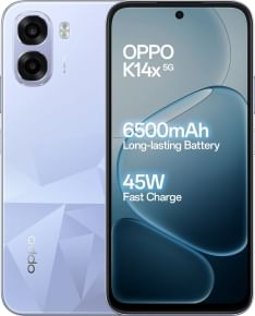 Infinix Note 50X 5G vs OPPO K14x 5G (4GB RAM + 64GB)