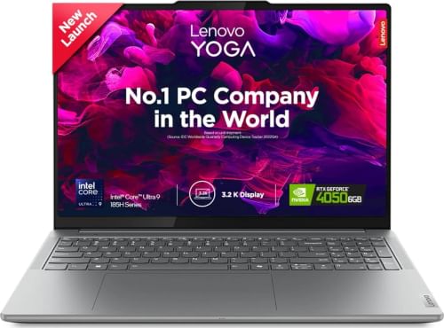 Lenovo Yoga Pro 9 ‎16IMH9 83DN004VIN Laptop (Intel Evo Core Ultra 9 185H/ 32GB/ 1TB SSD/ Win11 Home/ 6GB Graphics)
