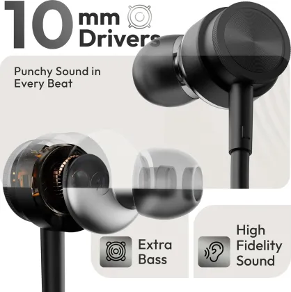 Boult Audio XO Wired Earphones