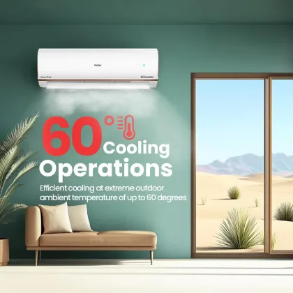 Haier HSU19K-PYAIR5BN-INV 1.6 Ton 5 Star 2025 Inverter Split AC