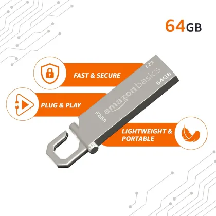 Amazon Basics E23 64 GB USB 2.0 Flash Drive - image 3