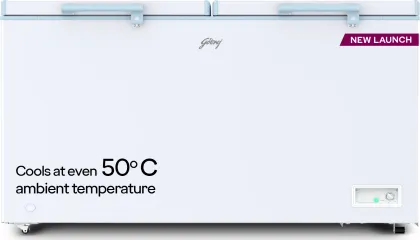 Godrej DH ESNCH 525E 2HCNP RW 481 L Double Door Deep Freezer
