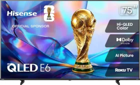 Hisense E6SR Series 75 inch Ultra HD 4K Smart Hi-QLED TV (75E6SR)