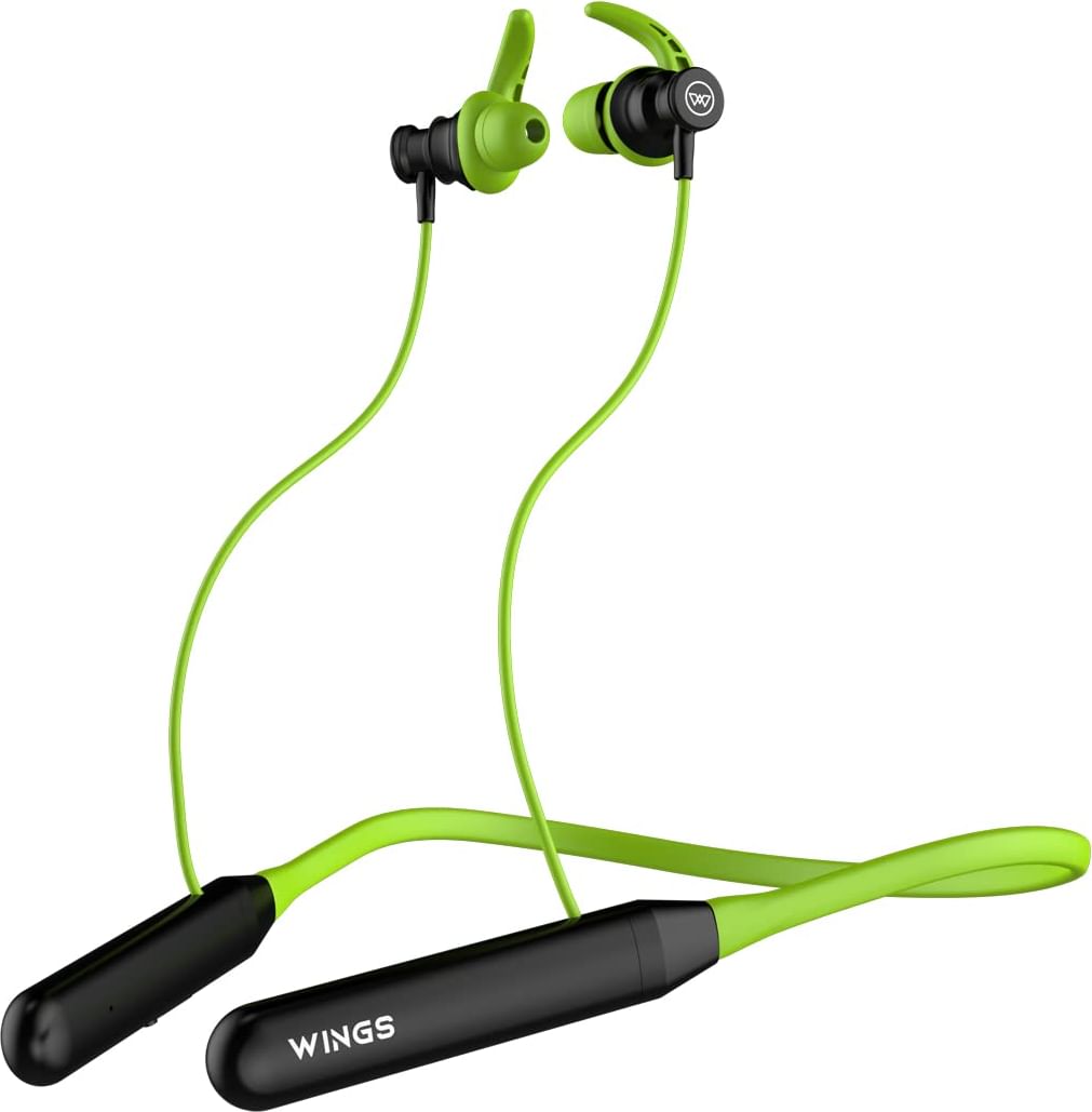 Wings Phantom 110 Wireless Neckband Price in India 2024 Full