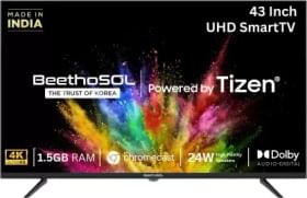BeethoSOL LEDTZBG4362UHD37-DN 43 inch Ultra HD Smart LED TV