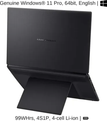 Asus Zenbook Duo 14 OLED UX8407AA-DS99T Laptop (Intel Core Ultra 9 386H/ 32GB/ 1TB SSD/ Win11)