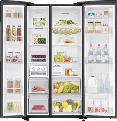 Samsung RS72A50K1B4 692 L Side By Side Refrigerator