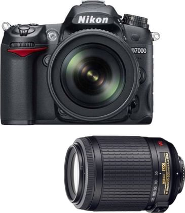 Nikon D7000 DSLR Camera (18-105mm + 55-200mm Lens)